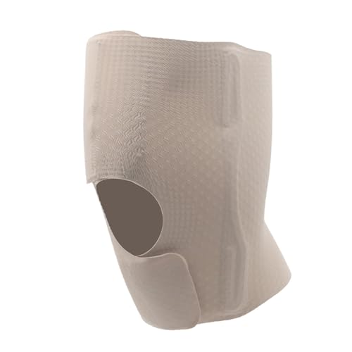 Wenoup Rodillera, Protección para La, Soporte Suave Antideslizante para La, Rodillera de Compresión para Entrenamiento de Baloncesto Y Gimnas, Color de piel XL
