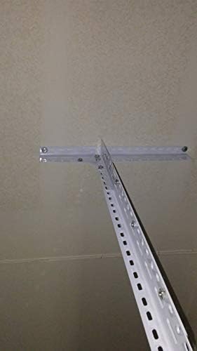 NL Heavy Duty 4ft x 8ft Overhead Garage Storage Ceiling Rack Ceiling Mount Garage Organization Rack Length