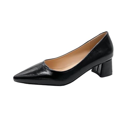 Zapatos de tacón alto para mujer, zapatos de boda, tacones con tacón de bloque, zapatos de vestir, zapatos Mary Jane para mujer, elegantes y cómodos, zapatos de novia, zapatos de noche, zapatos de