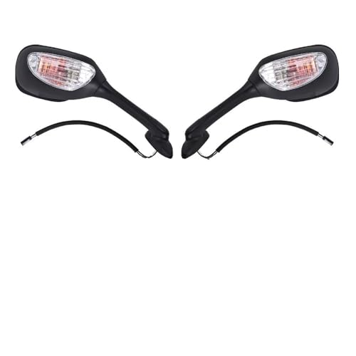 Rétroviseurs de moto avec feu arrière pour GSXR600 supprimez les angles morts et roulez vu