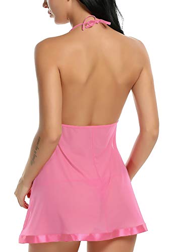 Image of Xs and Os Women's Blended Solid Midi Babydoll