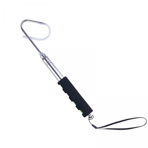 Zxpjkyu 2X Gaff with Stainless Steel Spear Hook Gripper, Heavy Duty Portable Lip Gripper with for Saltwater