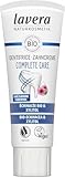 lavera Complete Care Zahnpasta OHNE FLUORURE - 5 mal mehr Schutz - Bio-Pflanzenwirkstoffe - Echinacea Bio & Calcium - Vegan - Naturkosmetik - 75 ml
