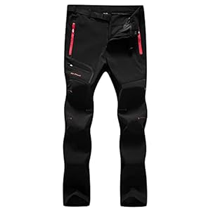 Broek Winter Softshell Broek Warme Fleece Waterdichte Broek Buiten Wandelen Klimmen Skiën Broek Dun/dik Heren Dames…