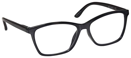 The Reading Glasses Company Gafas De Lectura Negro Lectores Grande Estilo Diseñador Hombres Bisagras Resorte R51-1 +3,50 50 g