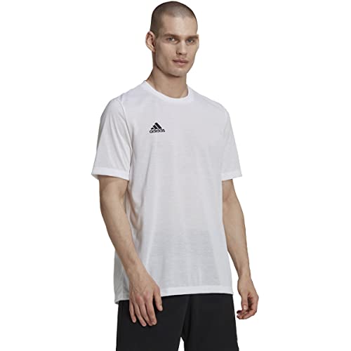 Adidas Entrada 22 maillot blanc pour vos entraînements de football et running
