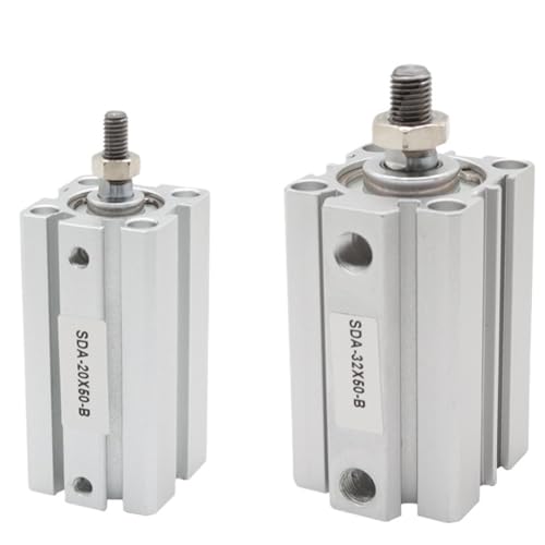 Cylindre compact SDA bore 63mm stroke 25mm pour optimiser l'espace de vos ateliers de découpe
