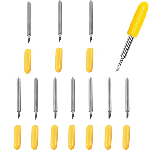 CTRICALVER Cuchillas de corte de vinilo (30 grados) para plóter, cuchillas de repuesto para Explore Air, Explore Air 2 (10 piezas)