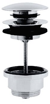 Keuco, Piletta di scarico Push-Open Universal in acciaio inox 59902070000
