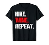 Photo Gallery escursione wine repeat t shirt divertente escursionismo regalo glamping maglietta Photo Gallery escursione wine repeat t shirt divertente escursionismo regalo glamping maglietta