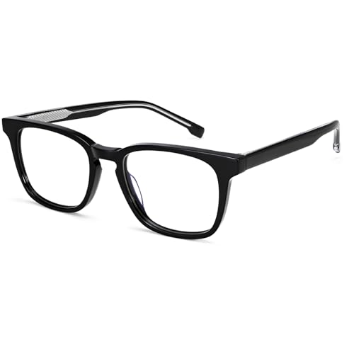 Image of Dollger Blue Light Blocking Glasses For Woman Men Square Rectangle Computer BlueLight Glasses Non-Prescription Glasses