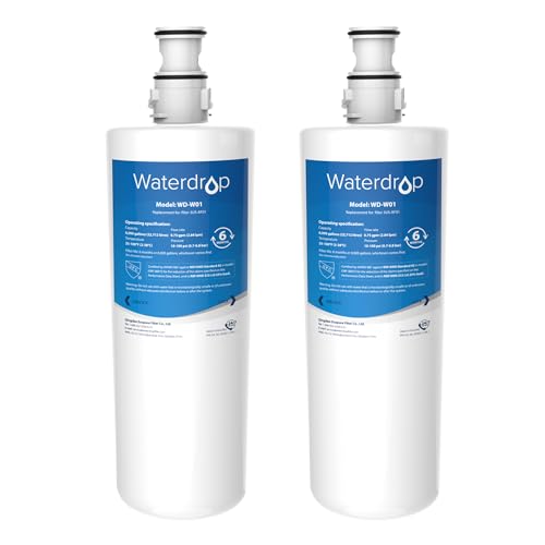 Waterdrop Water Filters Replacement for InSinkErator Compatible with InSinkErator Hot Water Tap F701R F-701R 3US-AF01 HC-3300 GN-1100 3M AP3-765S 70020019835 (2)