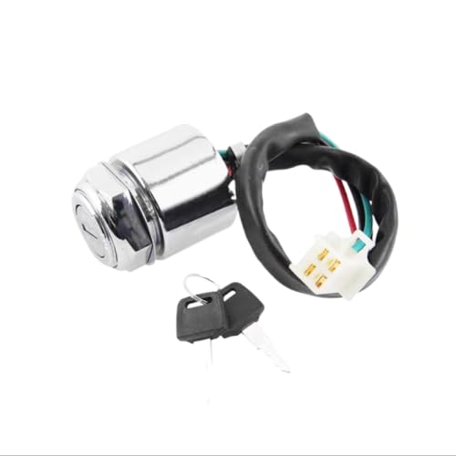 4 Pin Ignition Starter Switch Lock Engine Start Control Compatible With Automotive Motorcycle Parts For Motorcycle ATV Dirt Bike