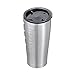 Grizzly Grip Cup 20 oz Tumbler, Stainless Steel, Vacuum Insulated with TwistTop Lid, Brushed Stainless