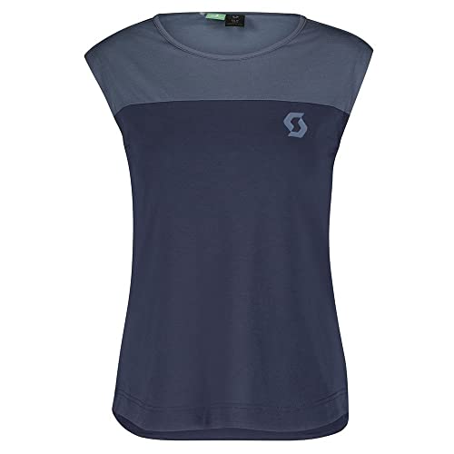 Scott Trail Flow DRI Tank Damen Fahrrad Trikot ärmellos Dark blau 2024: Größe: XS (34/36)