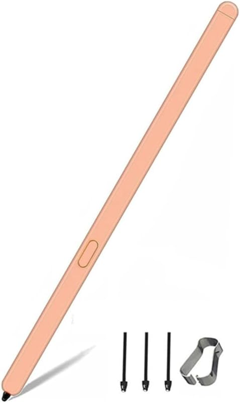 Galaxy Z Fold 6 S Pen, Stylus Pen Compatible for Samsung Galaxy Z Fold 6 Stylus S Pen with Replacement Tips (Orange)