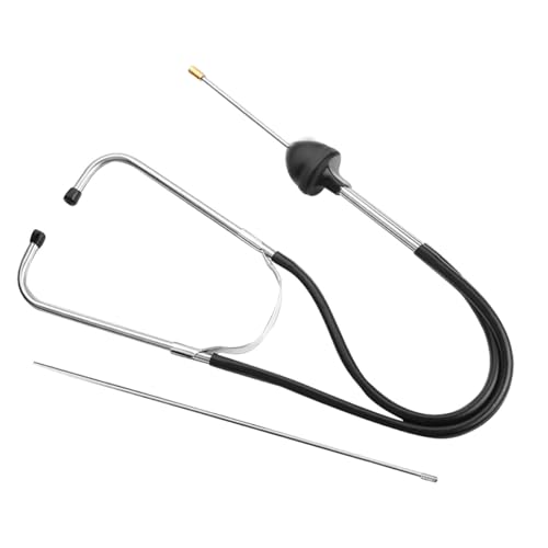 DUSCOKE Car Engine Mechanic Stethoscope Sensitive Hearing Tool, Automotive Engine Diagnostic Tool with Extended Probe, Automotive Stethoscope Sound Diagnostic Device for Car Motorcycle Truck (1PC)