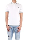  Fred Perry Twin Tipped - Polo, Blanco, L