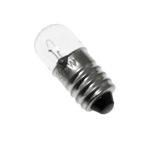 SQXBK 20PCS 12V3W E10 Warm White Miniature Screw Base Light Bulbs for Home Experiment Circuit Electrical Test Accessories - Thumbnail 5