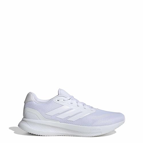 Adidas Runfalcon 5 Running Shoes, Scarpe Da Corsa Uomo, Cloud White/Cloud White/Cloud White, 42 Eu - 5