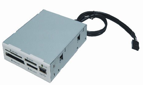 MTG CR-IN212XU-1 22-in-1 USB 2.0 Internal Card Reader