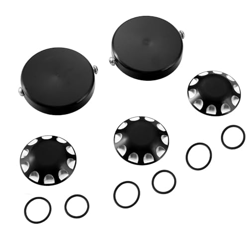 Capuchons d'essieu Ryker cache moyeux aluminium accessoires roues