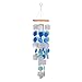 Circles & Squares Multicolored Capiz Wind Chime(65cm length) 