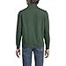 Lands' End Mens Bedford Rib Quarter Zip Sweater Estate Green Regular X-Large