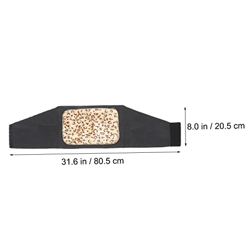 Faja lumbar ajustable con diseño leopardo 80.5X20.5X0.5 cm miniatura 4