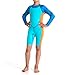 Alomejor Childrens Neoprene Swimsuit One-Piece Wear-Resistant Breathable Skin-Friendly Swimming Suit for Diving (Size 10)
