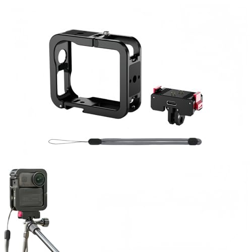 DJI Osmo Nano�Ή��J�����P�[�W�A�A���~�j�E�������t���[���A�f���A���R�[���h�V���[�}�E���g�A��������ѐ����B�e�p��1/4�C���`�̈ʒu���ߌ�(�P�[�W+�f���A���[�d�x�[�X)�B