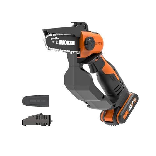 WORX Élagueuse Mini Tronçonneuse sans Fil 20V...