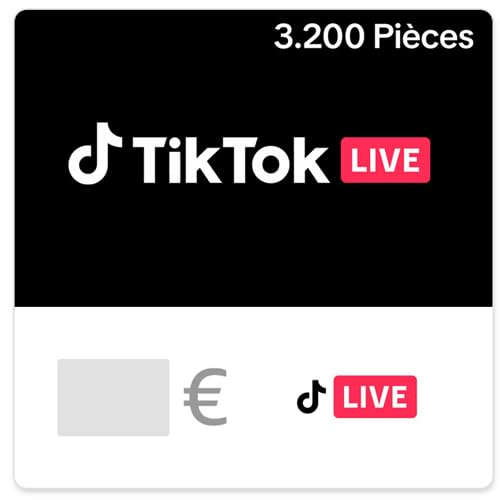 TikTok LIVE Carte-cadeau - pour la...