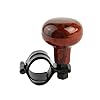Woodgrain Steering Wheel Spinner Knob | Universal Fit for All Cars, Trucks, Semis, Tractors, Boats, Golf Carts | Suicide Power Handle Accessory