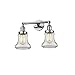 Innovations 208-PN-G192-LED 2 Light Vintage Dimmable LED Bathroom Fixture, Polished Nickel