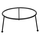 socle fer forge Support robuste pour sphère : le support pour boule de jardin offre une stabilité exceptionnelle, servant de présentoir solide pour toute boule de jardin ou sphère métallique, réduisant ainsi le risque de basculement. support pour boule de cristal, support pour pot de fleurs
