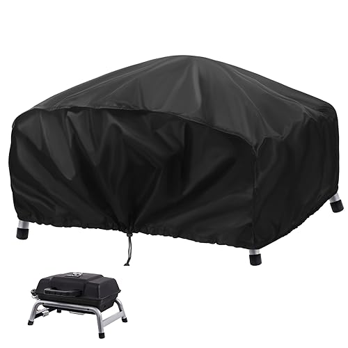 VANSHEIM Housse Barbecue Exterieur Housse de Barbecue pour Weber Q200/Q220/Q240/Q2000 Serie,Housse Imperméable Plancha Protection Barbecue Exterieur Housse...