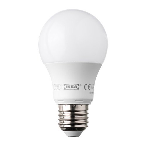 IKEA　イケア　LED電球 E26, 調光器対応, 70266770　400 ルーメン
