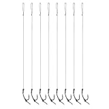 lega amici [OPZIONI ESCHE VERSATILI]: adattandosi a vari di esche, inclusi ami metallici, boiler o hair rig, questo set di ami da pesca è versatile e adatto sia per scenari di pesca in acqua dolce che in acqua salata.