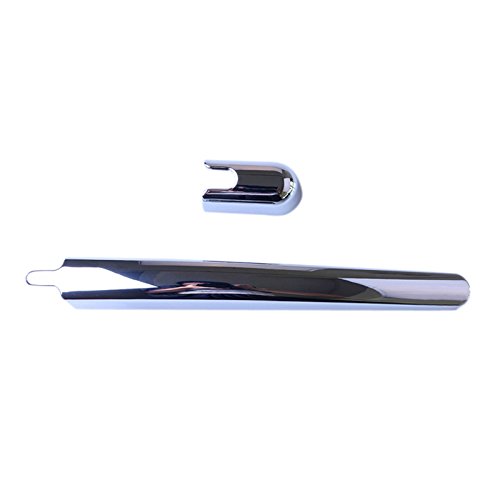 HIGH FLYING ABS Chrome Rear Window Wiper Blade Cover Trim 2pcs for Ford Escape Kuga 2013-2017