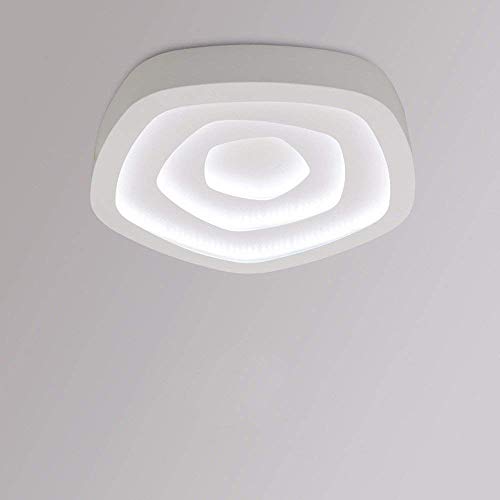 Plafonnier LED pour chambre d'enfants rose de 52cm et lumière blanche douce