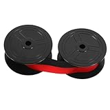 Ruban de machine à écrire en bobine : fabriqué avec un matériau abs résistant à l'usure, les rubans de machine à écrire sont pratiques pour une utilisation longue durée, ruban de machine à écrire anglais vintage