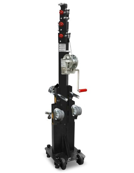 Elevador Manual 125kg a 4560mm (con Ruedas)