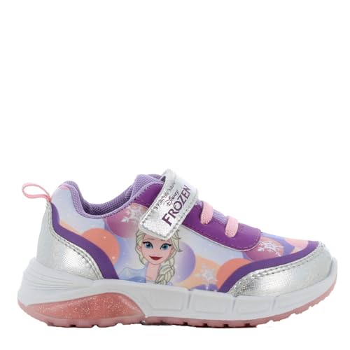 Leomil Frozen ELSA Schuhe Blinkschuhe Mädchen 27, Ideal for...