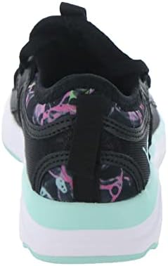 PUMA Soft Sophia Sneaker, Black-Island Paradise, 12 US Unisex Little Kid | Image 5