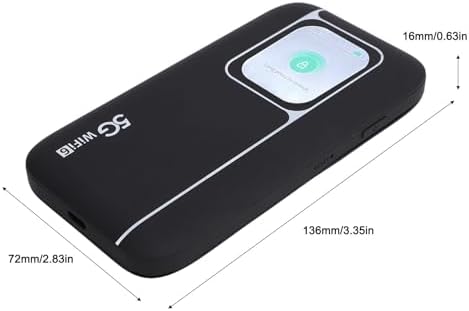 Miniatura 3 de 5G Mobile Wi Fi Hotspots, router de viaje portátil soporta 16 usuarios al mismo tiempo, batería grande de 7100 mAh, dispositivo de bolsillo Wi Fi