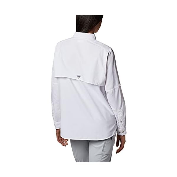 Columbia-Womens-PFG-Bahama-II-UPF-30-Long-Sleeve-Fishing-Shirt Columbia Women's PFG Bahama™ Long Sleeve Shirt,White,X-Large