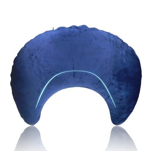 FOGARI Lesekissen Leseknochen Kissen Plüsch Gaming Kissen Aufblasbares Gamer Kissen Zocker Geschenk Unterstützung für Nacken Handgelenke und Hände Bequemes Lesen Gamer Deko für Lange Gaming Sessions