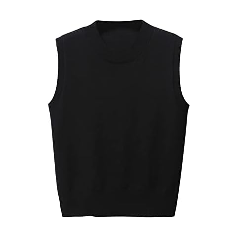Women's Casual Knitted Sweater Vest Pullover Cover