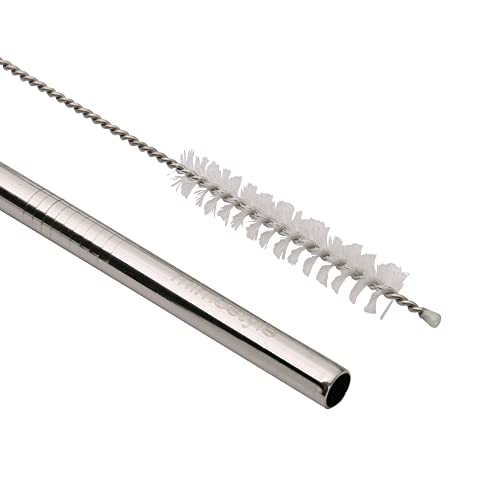 Mimo Style Canudo de Aço Inoxidável Com Escova Higiênica. Fácil de Transportar, para Bebidas em Gera